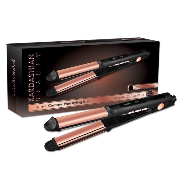 Kardashian 3-in-1 ceramic iron