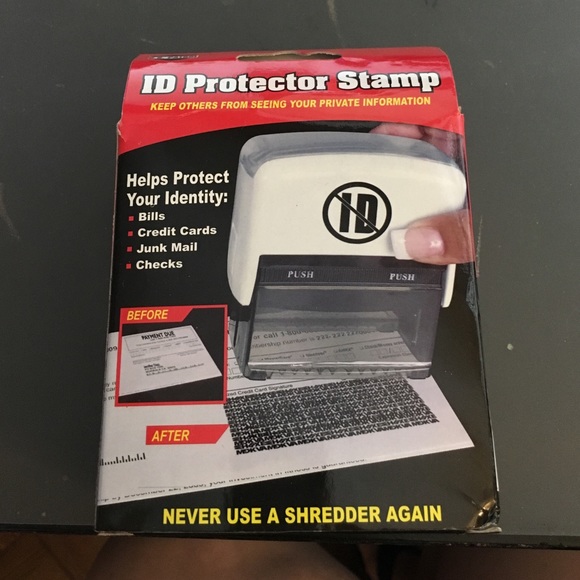 U.S. Patrol ID PROTECTOR STAMP