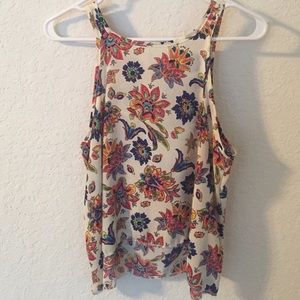 Flowy Floral Tank-top