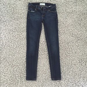 Free People Blue Skinny Jeans