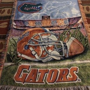 Florida gator blanket