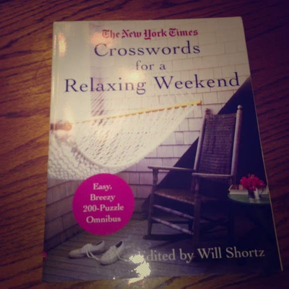 (FREE W PURCHASE💗 New York Times Crossword Book