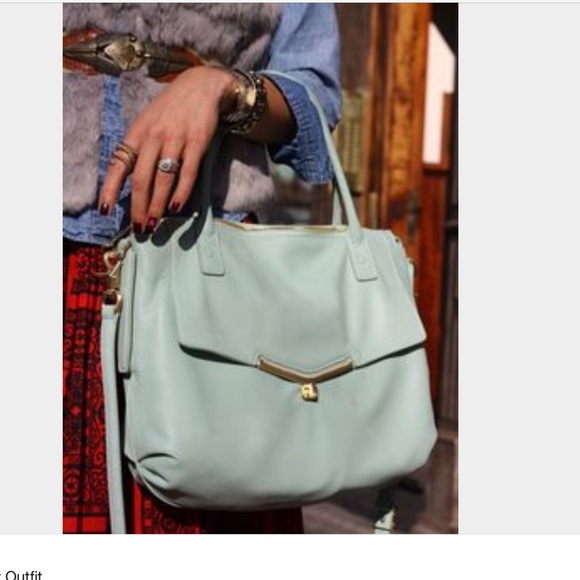 Mint Green soft leather Botkier bag - Picture 8 of 8