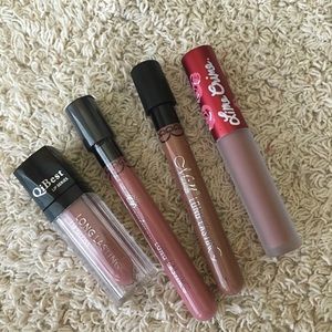 4 matte liquid lipstick