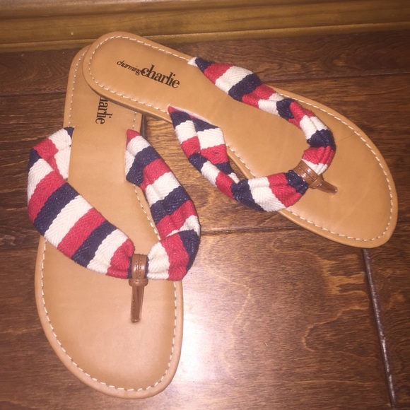 Charming Charlie sandals.