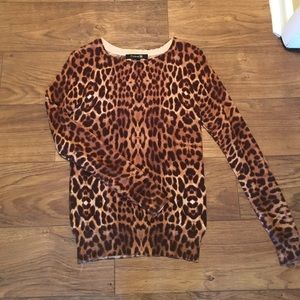 Cheetah sweater