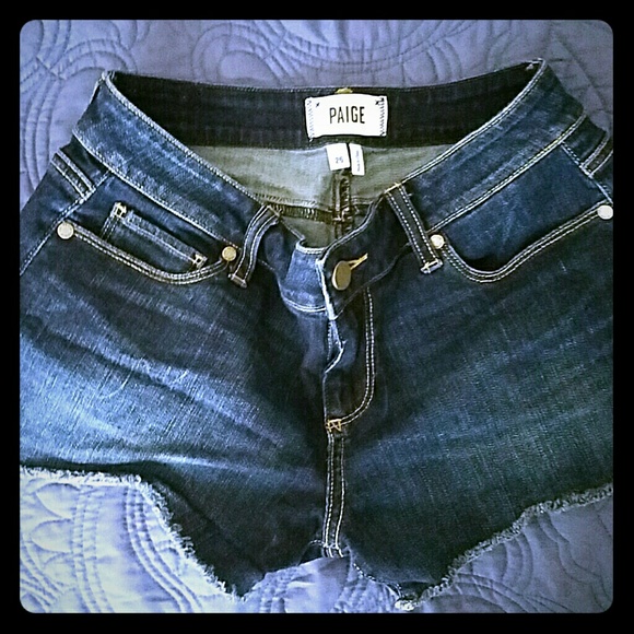 Authentic Paige Denim shorts Size 26!