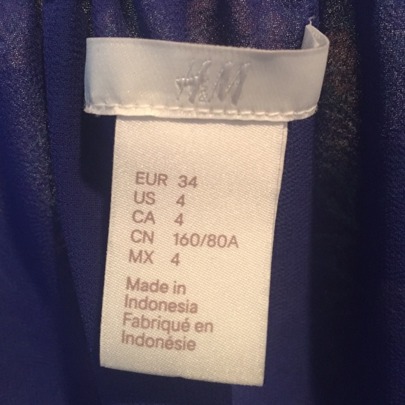 Blue Floral Tank-top - Picture 4 of 4