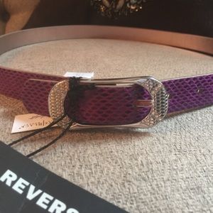 WHBM Reversible Belt NWT