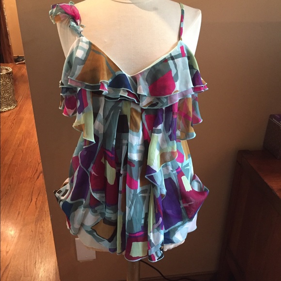 Lapis size Small Multicolor Camisole NWOT - Picture 1 of 2