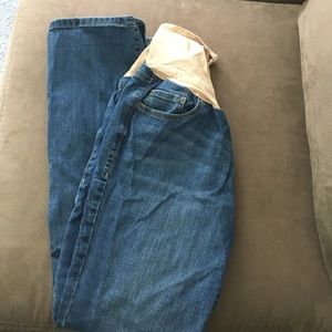 Old Navy Maternity Boot Cut Full Panel Jeans