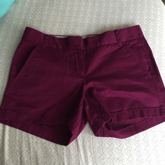 J. Crew 4" Chino Shorts