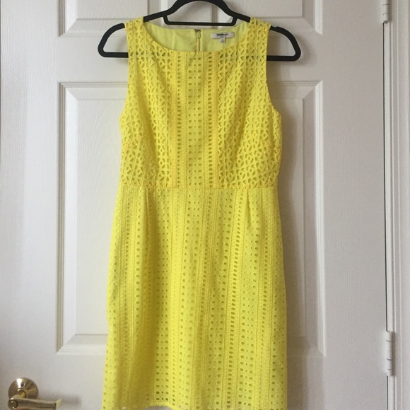 Madewell yellow dress.