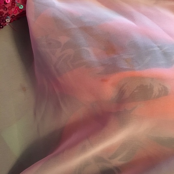 Pink High-Low Dress - Picture 3 of 3