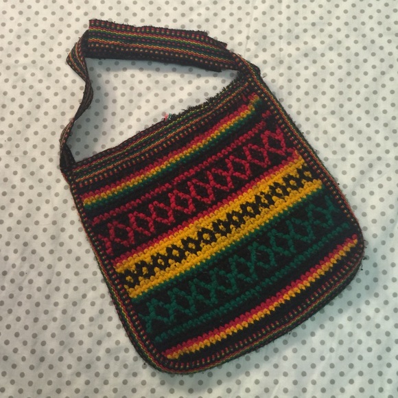 Handmade Crossbody bag from Jamaica.