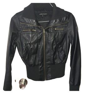 *SOLD* Vegan Leather Jacket- open to offers.