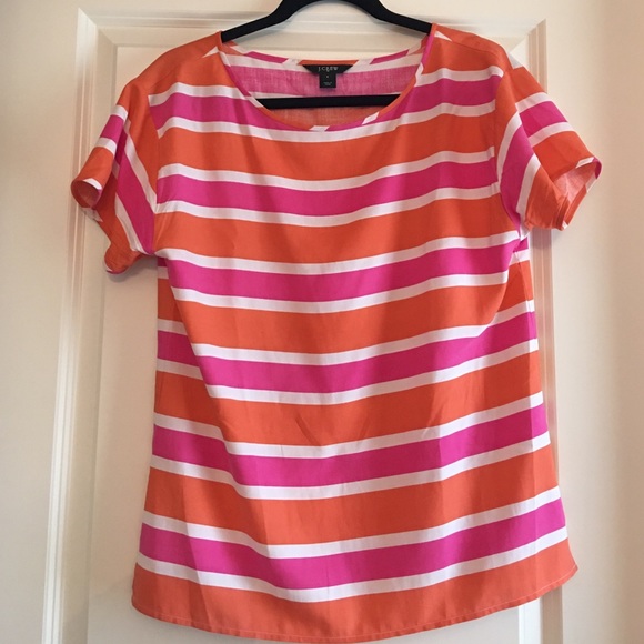 J. Crew Tops - J. Crew Striped Boat Neck Shirt Size S J. Crew Tops - J. Crew Striped Boat Neck Shirt Size S