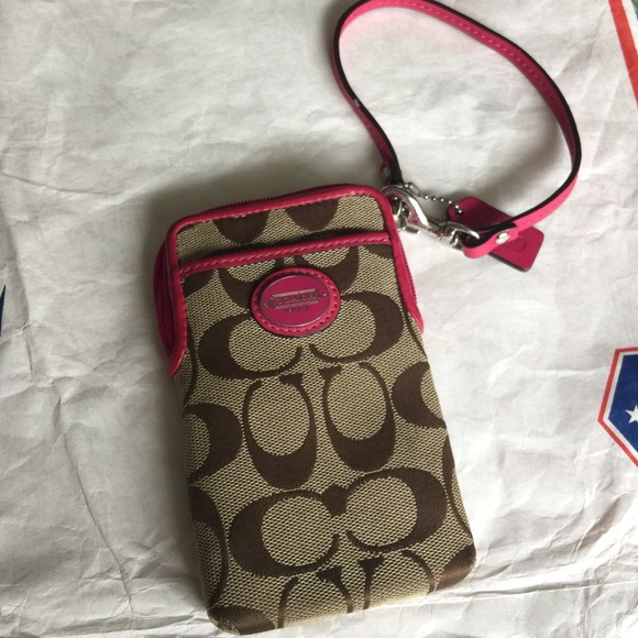 Coach wristlet