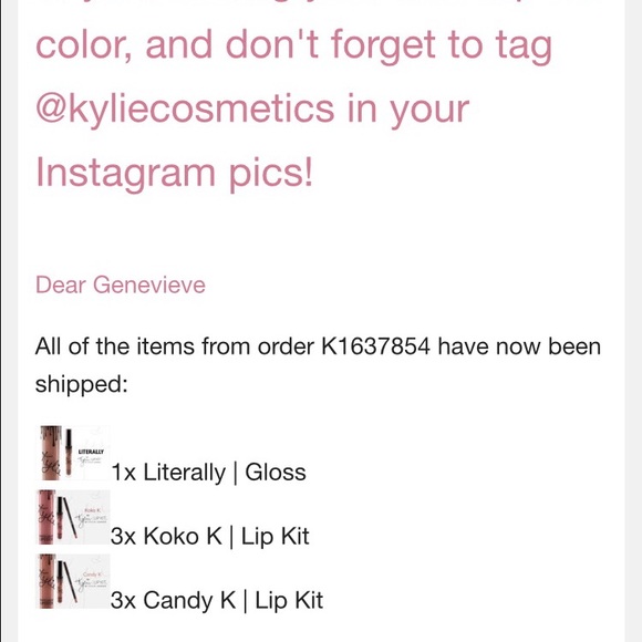 BNWT Kylie "Candy K" Lip Kit - Picture 4 of 4