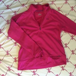 Pink Under Armour Pullover