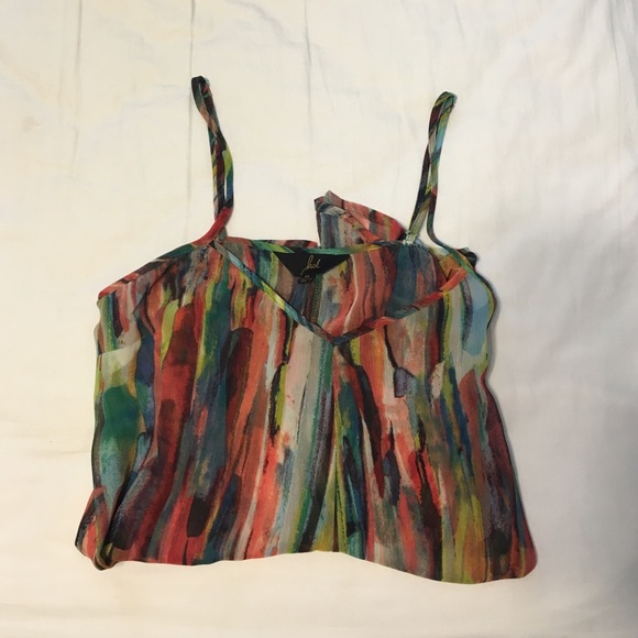 Colorful float tank top