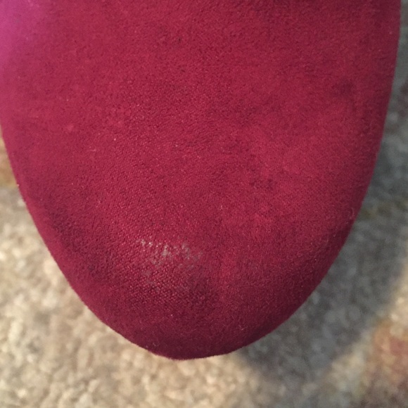 NEVER WORN!! NWOT Red Charlotte Russe Heels - Picture 3 of 3