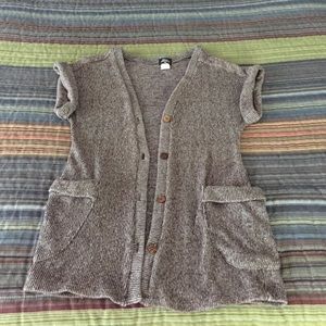Short Sleeve Cardigan size large