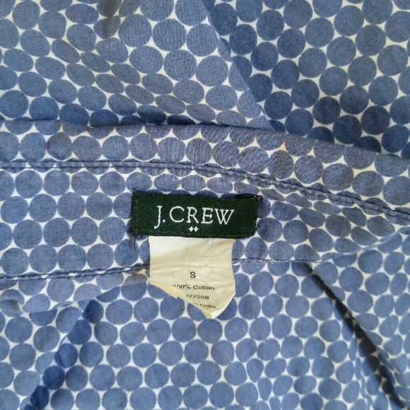 SOLD J. Crew Cinched High Waist Blouse - Picture 3 of 3