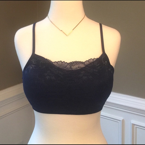 ❗3 DAY SALE❗️️Lace bralette- Navy - Picture 2 of 3