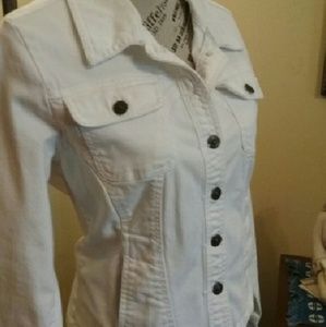 White Denim Jacket