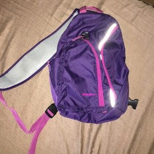 Eddie Bauer single strap backpack
