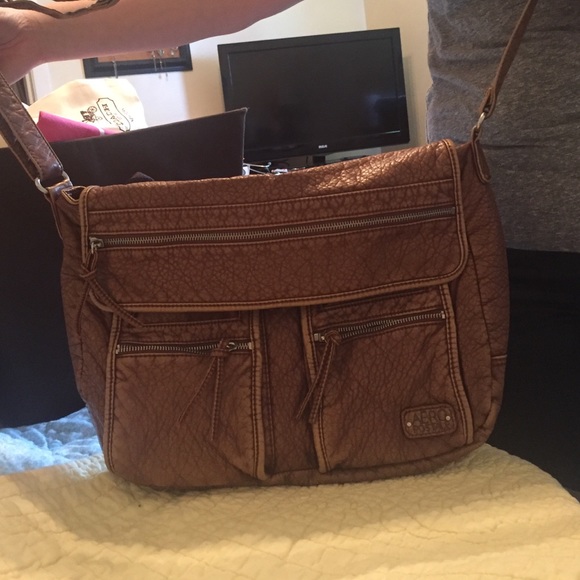 Aeropostale Handbags - Brown cross body satchel