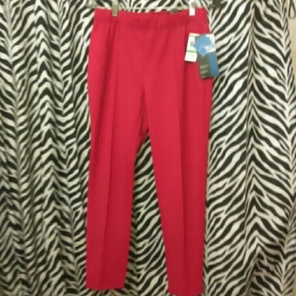 Bright Red Pants