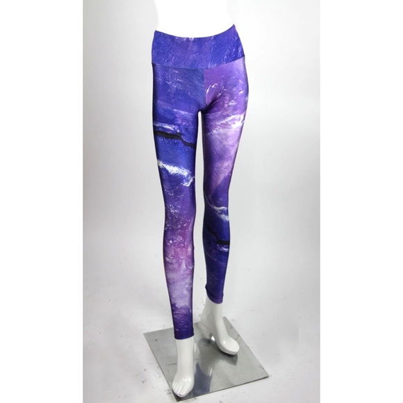Goldsheep Clothing Co. yoga Leggings purple XS.