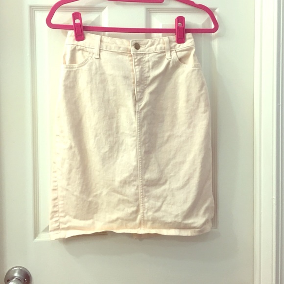 American Apparel Denim Pencil Skirt