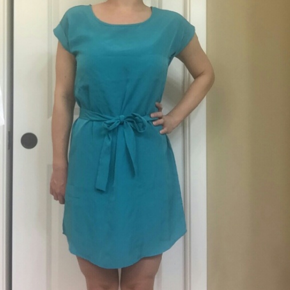 Teal Shift Dress