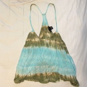 Tie dye tank top forever 21
