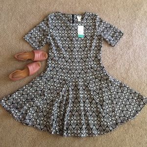 H&m conscious fit and flare dress