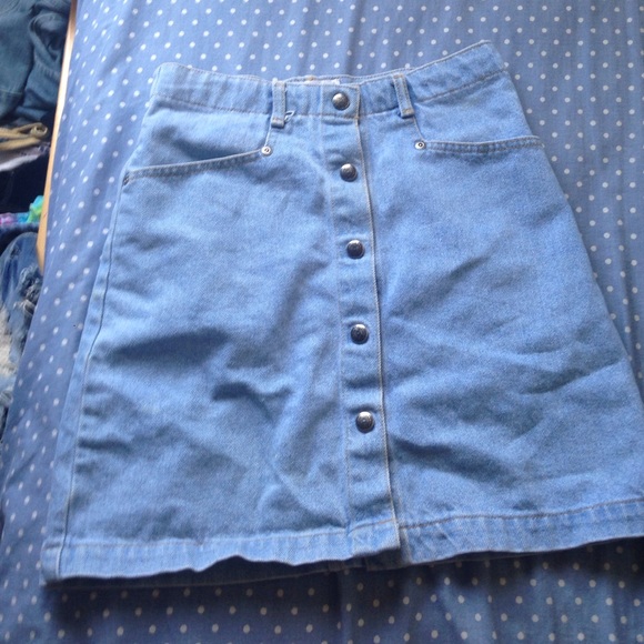 High waisted Arizona Jean skirt