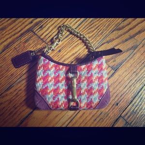 Coach coin purse keychain