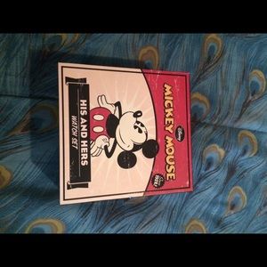 Mickey n Minnie, his and her watches