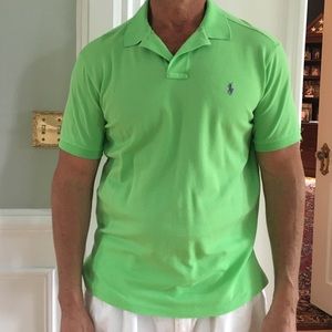 Men's Lime Green Polo Shirt