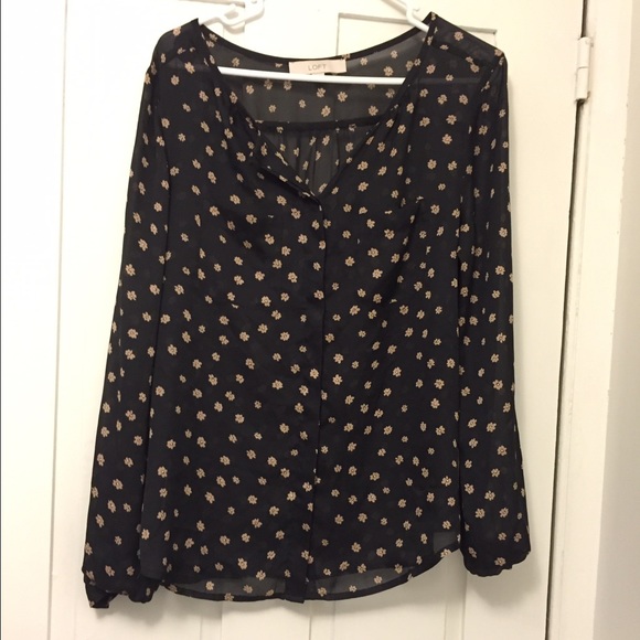 Floral button up