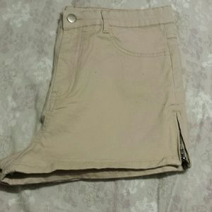 Khaki shorts