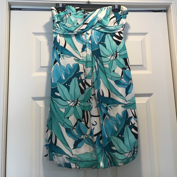 Cache Strapless Dress With Fun Pattern - image 1