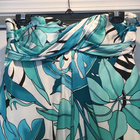 Cache Strapless Dress With Fun Pattern - image 2