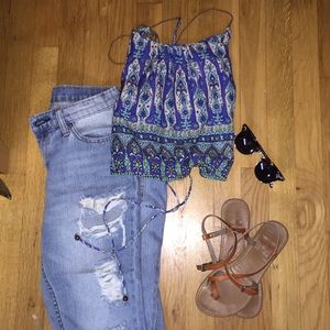 blue top