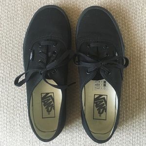 Black Vans