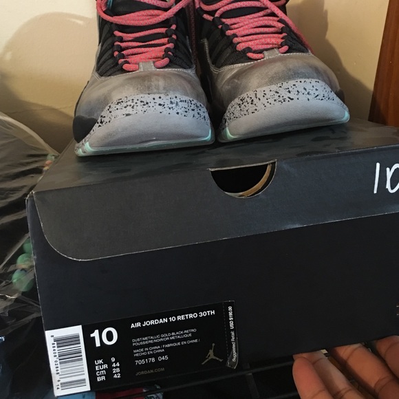 Nike Air Jordan 10 Retro X 30th Silver - Picture 4 of 4