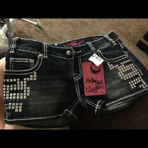 Rock and Roll cowgirl shorts